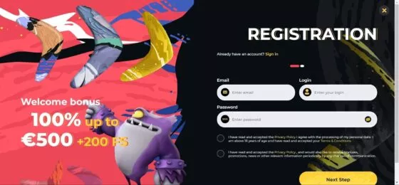 Registracija Boomerang