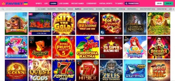 Favbet casino automati za igre na sreću