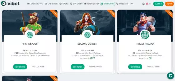Bonusi IviBET