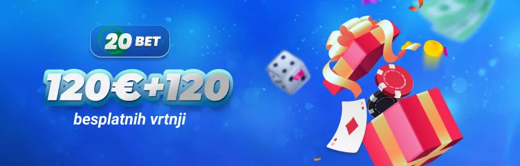 Bonus dobrodošlice 20Bet