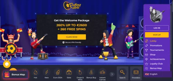 Rolling slots casino main