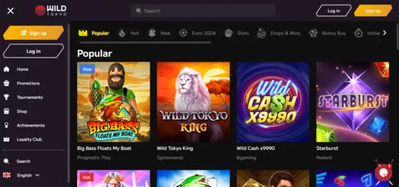 Wild tokyo casino games